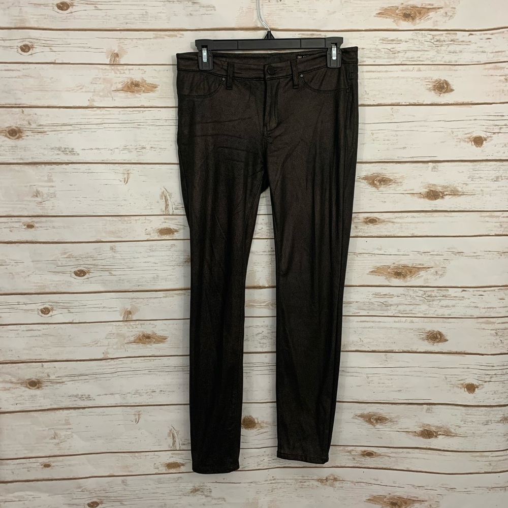 Blank NYC Metallic Spray On Leggings Pants